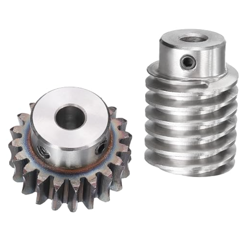 uxcell Steel Worm Gear Set